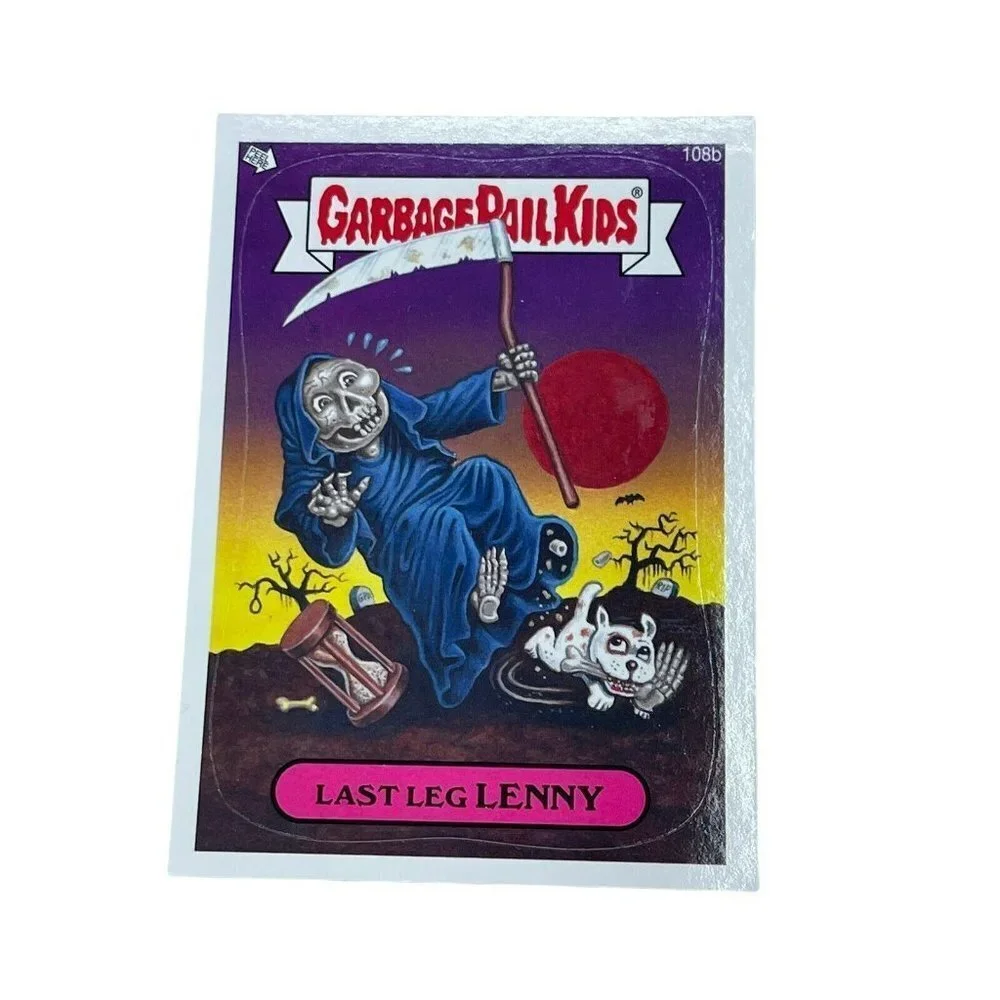 Vtg 7 Garbage Pail Kids Cards Capped Calvin Last leg Lester Padme And More Lot